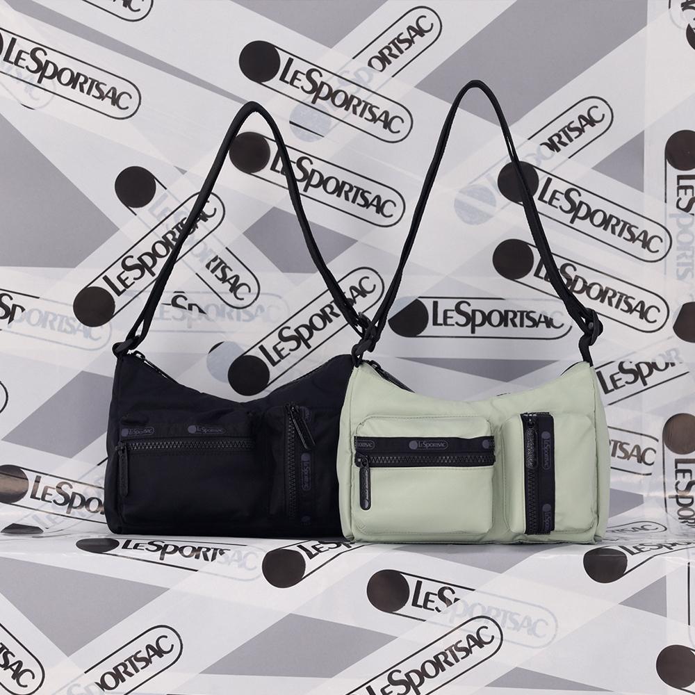 Lesportsac Зеленая маленькая сумка через плечо Cargo [1025.Lb43]