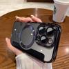"Кожаный чехол-книжка для iPhone 16 для Apple 15 Pro Max: Магнитная, гальваническая, противопадающая конструкция для SE4"