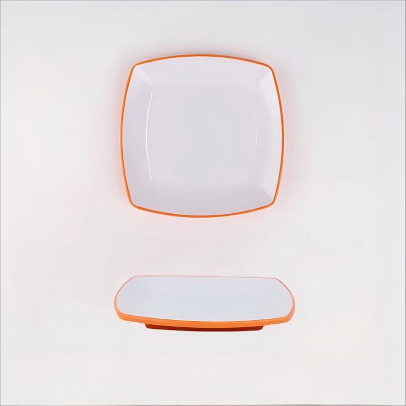 Dairuien Square Melamine Covered Meal Tray
