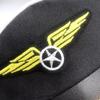 Костюм Реквизит Шляпа Пилота Авиационная Тема Мужская Форма Кепка ВВС Морская Пехота Фантазийный Костюм Шляпа Пилота Вечеринка Косплей