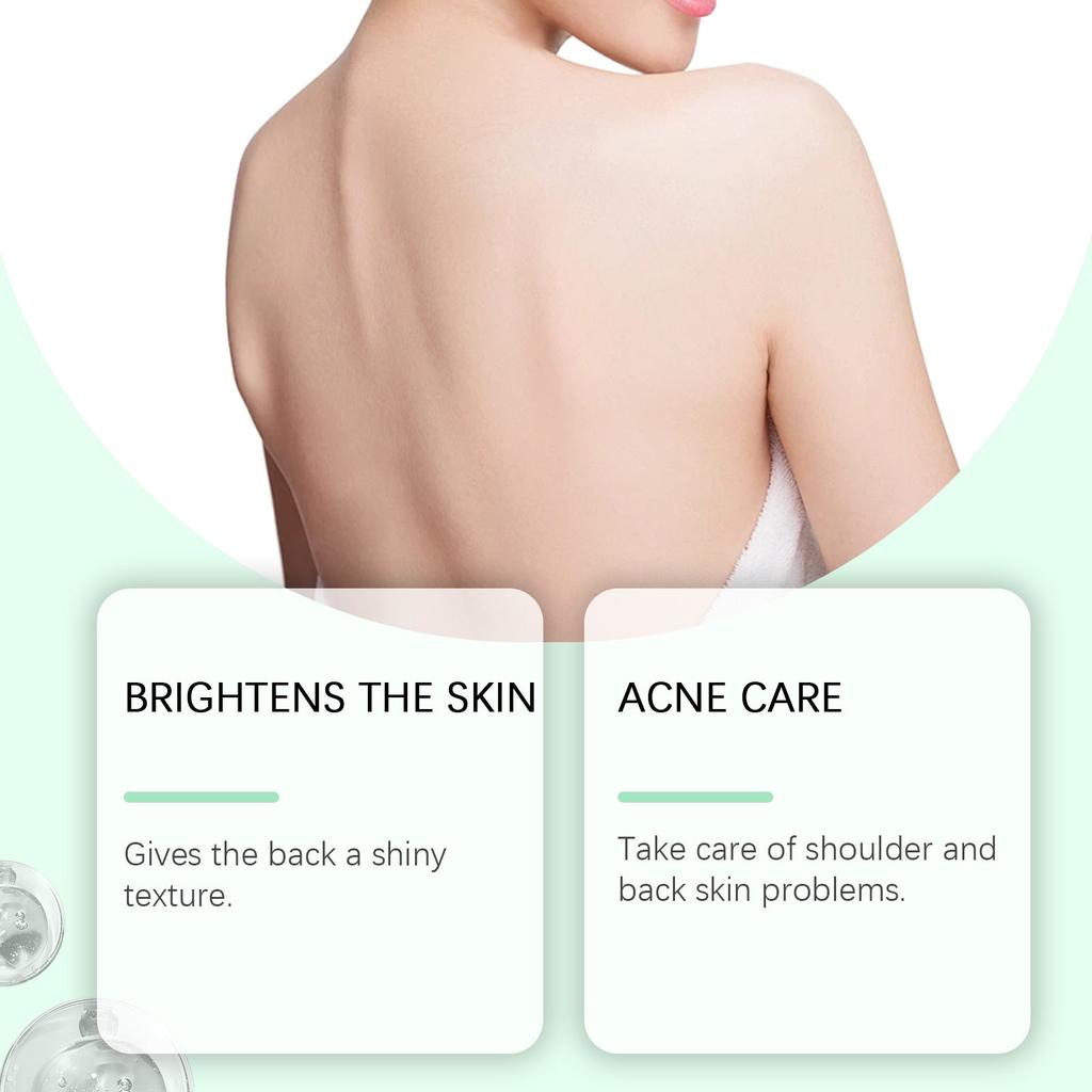 Спрей для ухода за кожей спины Разглаживающий, Осветляющий, Сужающий поры и Мягкий спрей для ухода за кожей, склонной к акне 100 мл