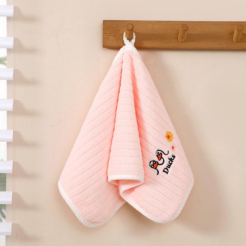 Детские полотенца для умывания для мальчиков и девочек из детского сада Абсорбирующие детские мягкие прямоугольные нехлопковые полотенца для лица