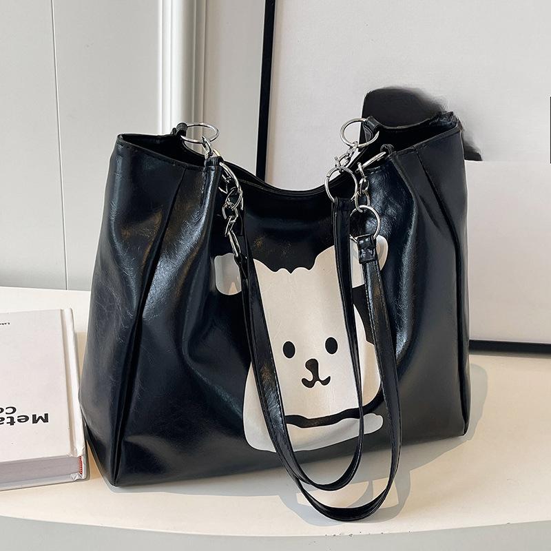 Cute Cartoon Large Capacity Bag for Women New Trendy Fashion One Shoulder Handbag for Women Ins Tote Bag