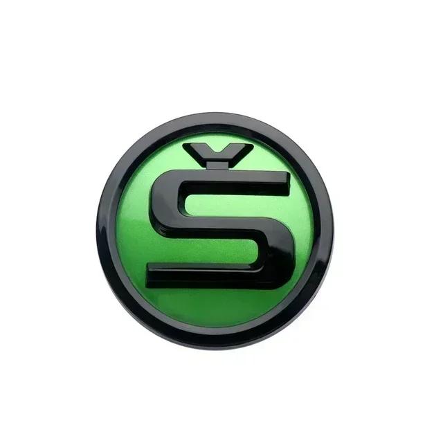 ujhrg4 for Skoda 80mm 90mm Car Front Replaced Badge Rear Trunk Sticker Octavia Rapid Fabia Superb KAMIQ VRS Auto Emblem Accessories