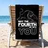 Panther Panthers Spirit Microfiber Beach Towel, Lightweight And Quick-Dry, for Summer Travel, Beach Essential, Swimming Pool Outdoor