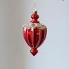 Красные рождественские подвески Небьющиеся пластиковые рождественские подвесные шары Желудь DIY поделки Подвеска на рождественскую елку Сезон праздников