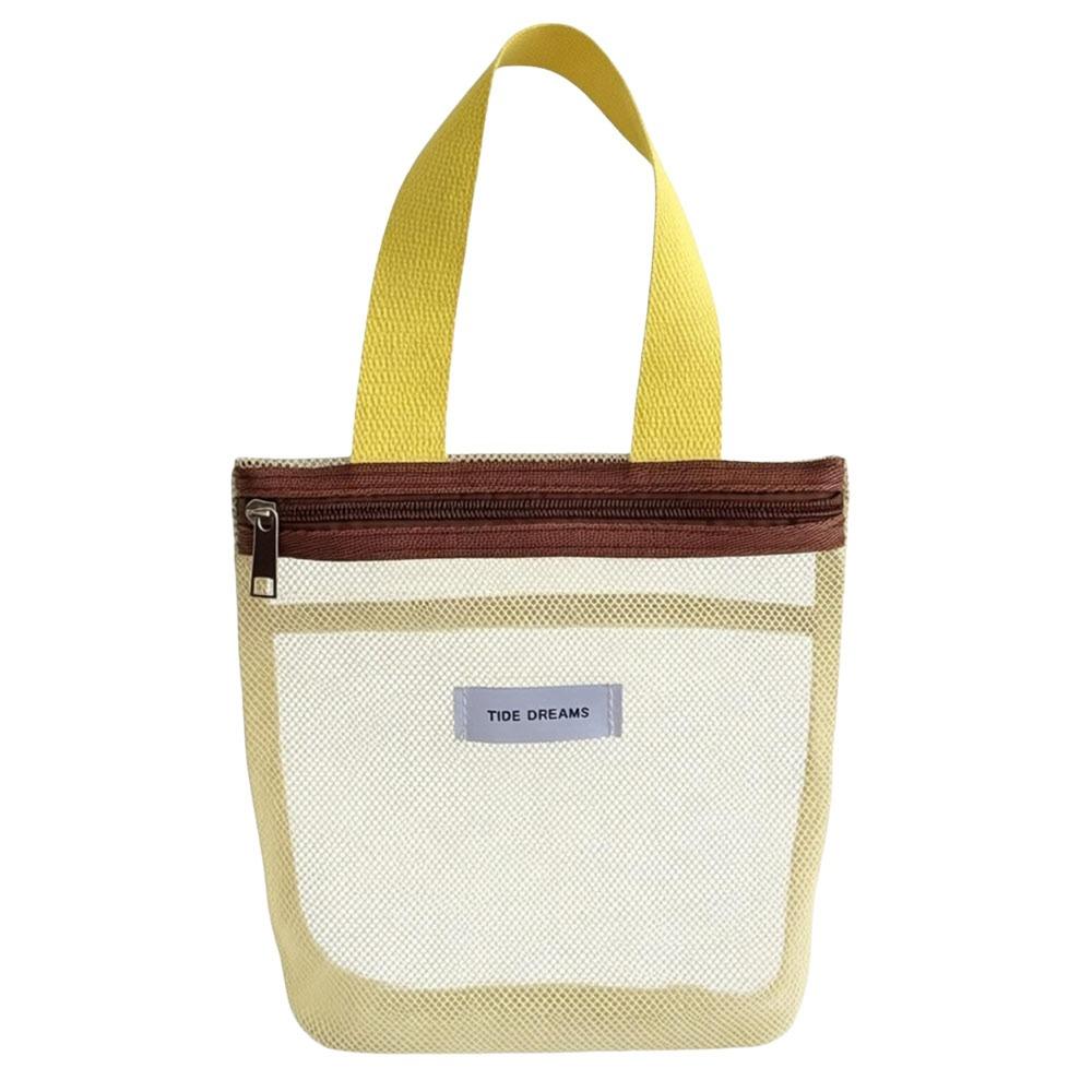Large Capacity Handbags Transparent Makeup Bag Gifts Beach Bag