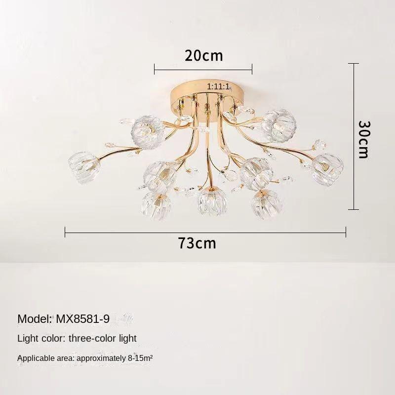 Современные хрустальные потолочные светильники, светодиодные светильники для коридора, потолочные светильники для гостиной, кухни, золотые светильники для спальни, lampara светодиодные techo