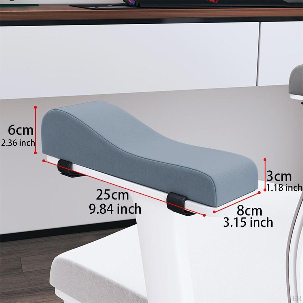 Armrest Cushion for Office Chair, Non-Slip Elbow Support Cover Gaming and Desk Chairs