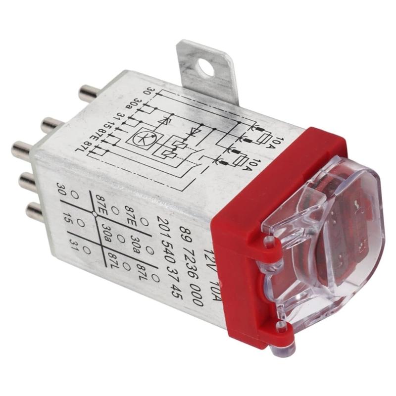 Защита от перегрузки для R107 R129 W124 W126 2015403745 2015403045 2015403845 2015403245 9-контактный автомобильный перегрузочный модуль, простая установка