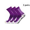 3 Pairs Updated Football Socks Non-slip Silicone Sole Professional Outdoor Activity Sport Accessories Men and Women Yoga Soccer
