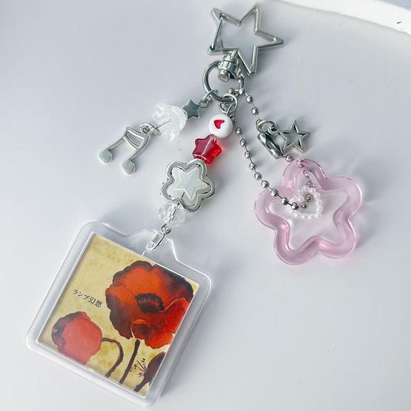 1 шт. Аксессуары для DIY Альбом Лампа Брелок Ручная работа Трендовый Эстетичный Стиль Y2K Ремешок для телефона Сумка Подвеска для ключей