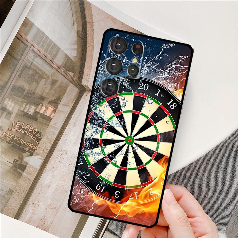 Darts Phone Case For Samsung Galaxy S25 Ultra S9 S10 S20 S22 S21 Plus S23 FE S24 Ultra Full Cover