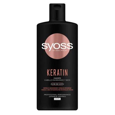 Syoss Keratin ChampU Cabello Encrespado y Seco 440мл