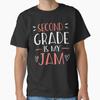 Женская футболка Second Grade is My Jam Клубничная футболка учителя второго класса Унисекс футболка