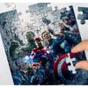Marvel Marvel 10th Anniversary Edition Avengers 2 Jikpuzzle (1000 Pieces/M1018), 1000 Pieces, Mixed ColorPopular Korean Dolls and Toys
