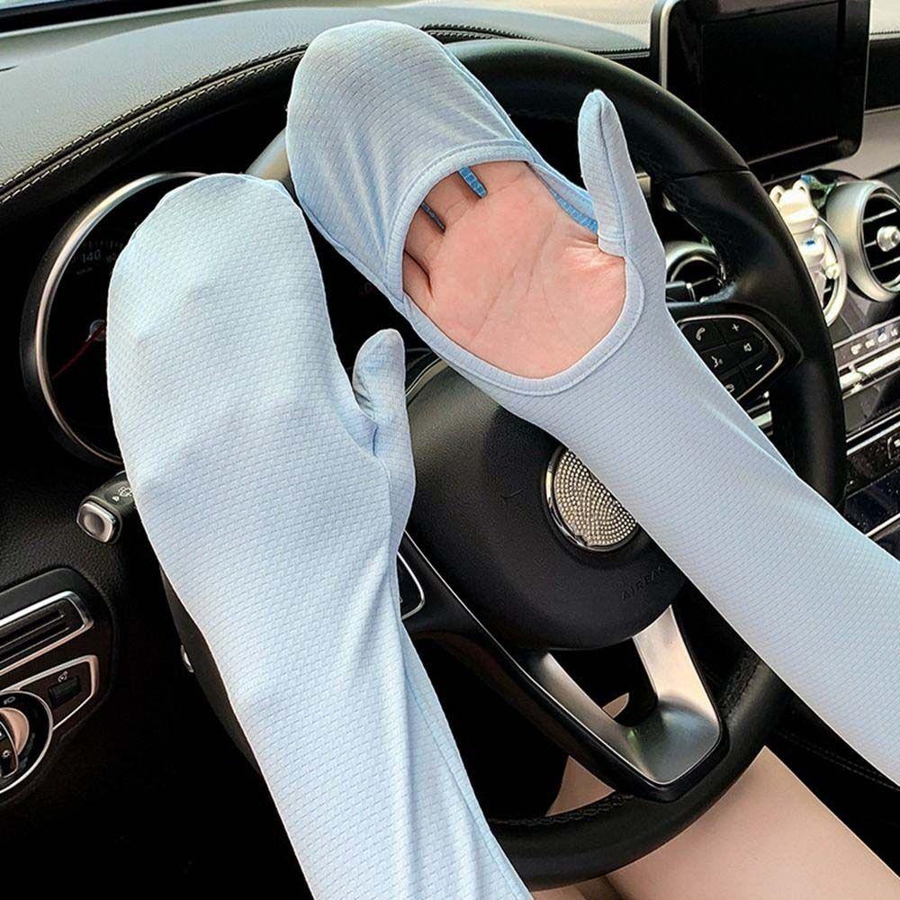 Gloves Driving Gloves Anti-UV Arm Warmers Ice Silk Sleeves Sun Protection Cover Sunscreen Sleeve