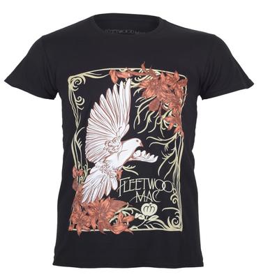 Футболка Fleetwood Mac Dove Официальная Черная Новая