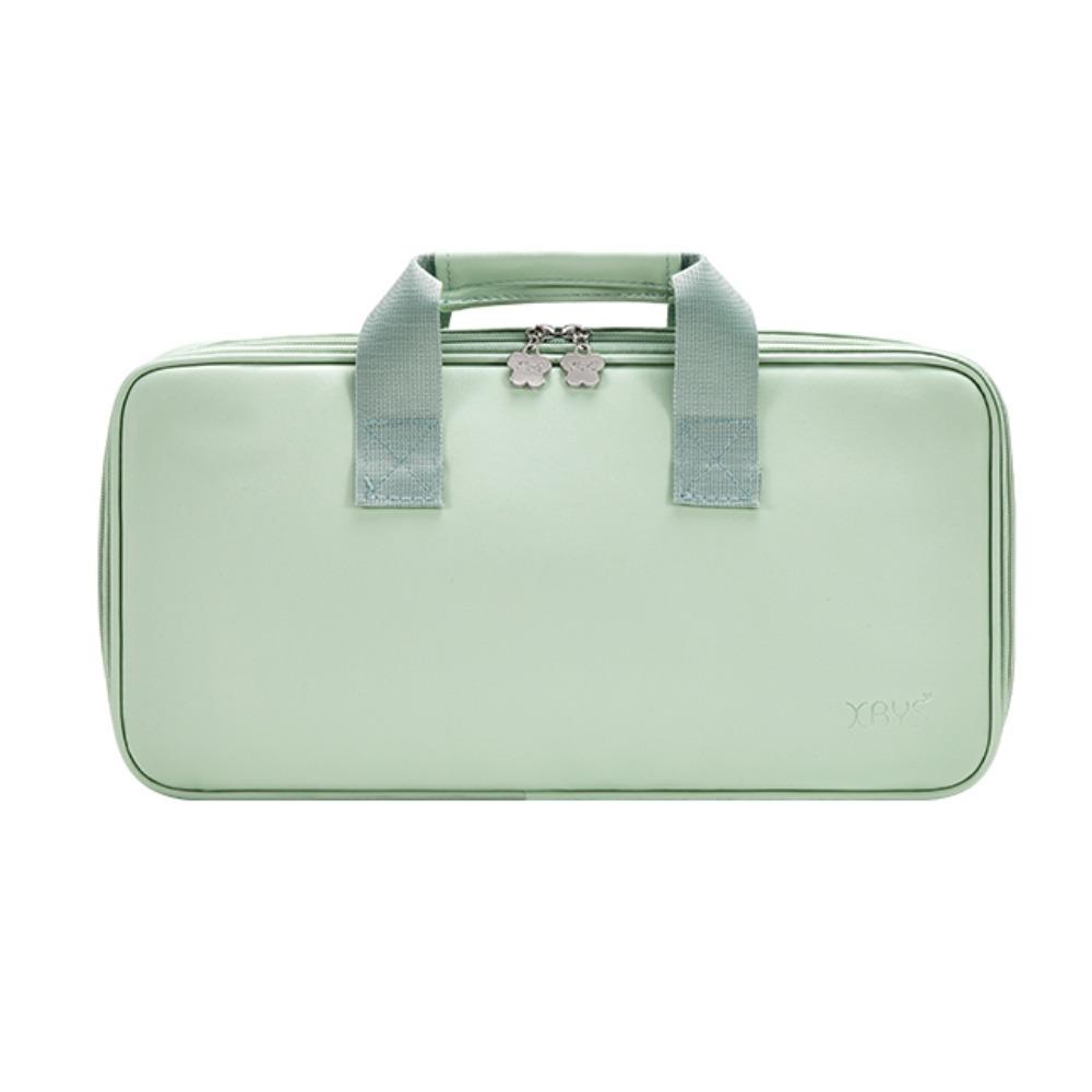 65/75/87/98 Keys Mechanical Keyboard Storage Bag Thickened Fabric Large Capacity Keyboard Protective Bag Waterproof PU Leather