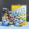 835 шт., 30 стилей, мини-транспорт, танк, самолет, автомобиль, образовательные модели, строительные блоки, детские кирпичи «сделай сам», игрушки для детей
