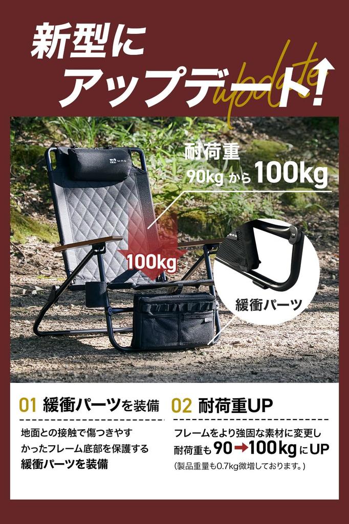 WAQ Низкое кресло с откидной спинкой Низкое кресло с откидной спинкой Складное кресло Кресло с откидной спинкой Уличное костровое Железо Подстаканник WAQ-RLC1 (ЧЕРНЫЙ)