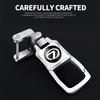 Car Anti-Lost Metal Keychain 3D Styling Badges Key Ring For Lexus F-SPORT ES RX NX LS UX LM LX GX LC RZ IS CT GS RC HS SC TX
