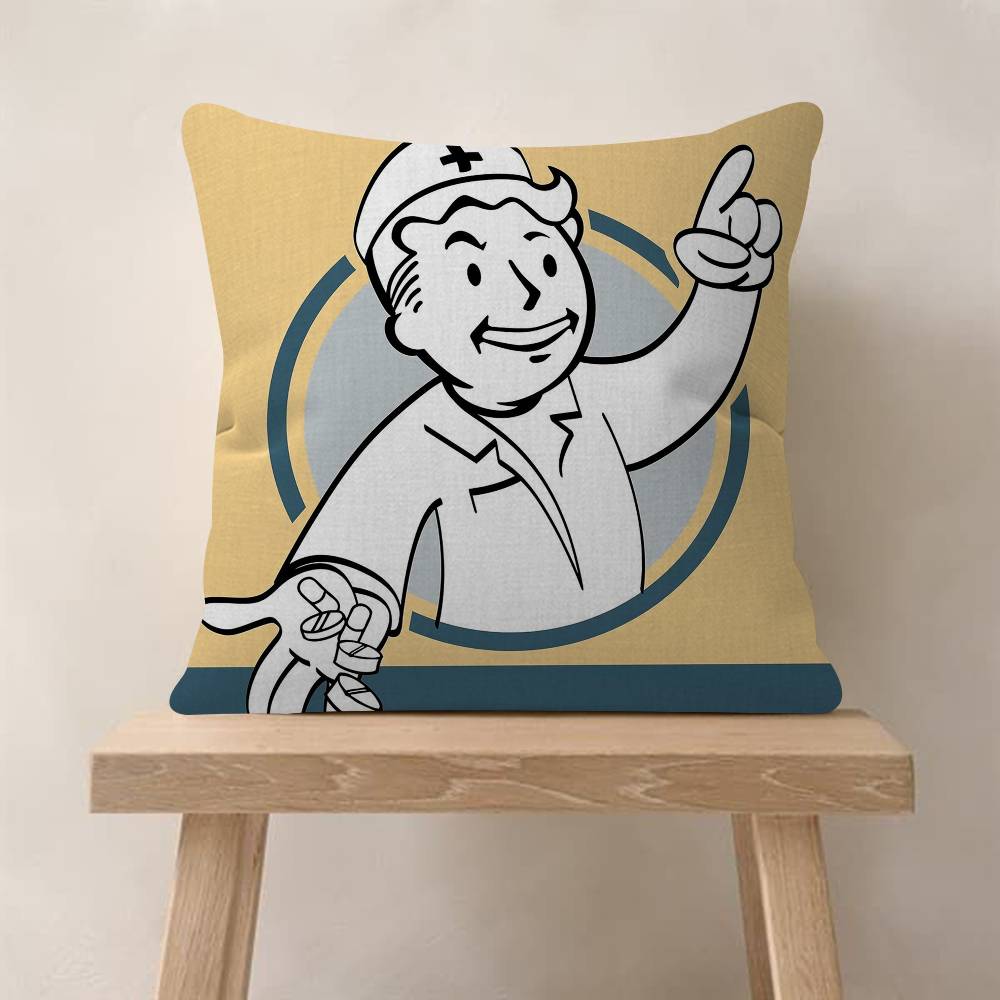 Hot Game FFallouts Vault BBoys Personalized Pillow Dust Cover Bedroom Kids Party Decoration Pillowcase Birthday Children