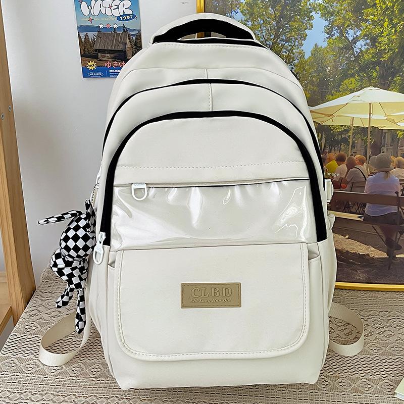 Школьный рюкзак детский для девочек начальной школы, для учеников средней школы, для старшеклассников, для студентов колледжа, многослойный