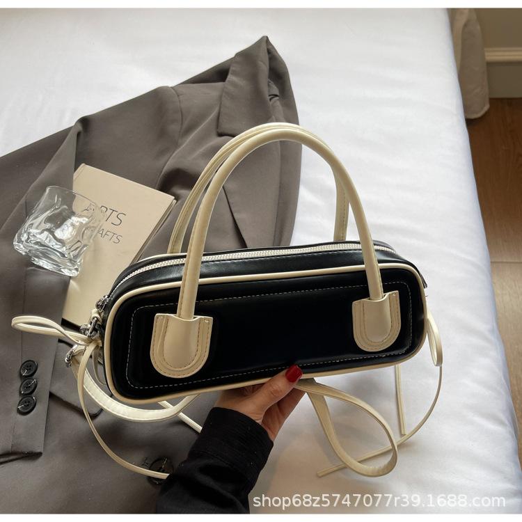 Retro Fashion Handbag Shoulder Bag 2025 Summer New Foreign Style High-end Temperament Casual Versatile Underarm Bag for Women