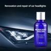 Car Headlights Liquid Repair Agent Glass Polishing Anti-scratch and Maintenance Liquid Kit Any Car Universal Refurbish Agent
