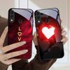 Яркая Огненная Роза Для Samsung Galaxy A20 A20s 21s A22 A23 A24 A25 A26 A42 A90 A50 A55 52s A56 A70 A71 72 стеклянный чехол для телефона