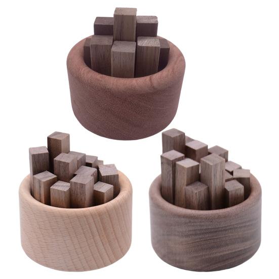 Деревянный ароматерапевтический диффузор, круглый автомобильный диффузор эфирных масел, натуральная деревянная палочка, расширяющаяся основа для аромата, украшение для домашнего офиса и рабочего стола