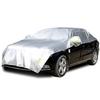 Konnfeir Half Car Body UV 210D Oxford Fabric Cover, Cover, Waterproof, Dustproof, Protection, (Sedan Compatible)