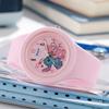 Cute Cartoon Silicone Watch - Candy Colors, Round Face - Perfect for Middle Schoolers