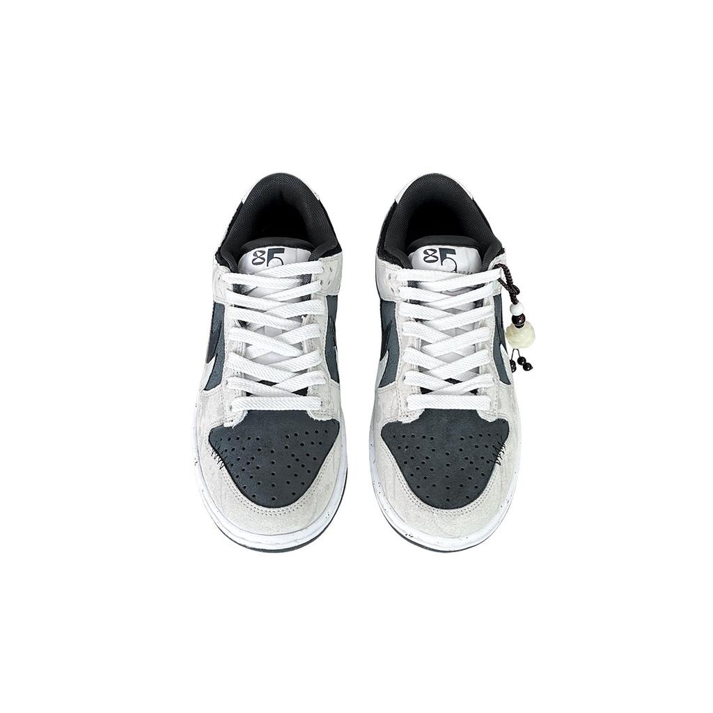 Nike Dunk Ink Lotus Нескользящие Износостойкие Низкие Скейтбордические Кроссовки Унисекс Черные HV1800-101(Команда257-)