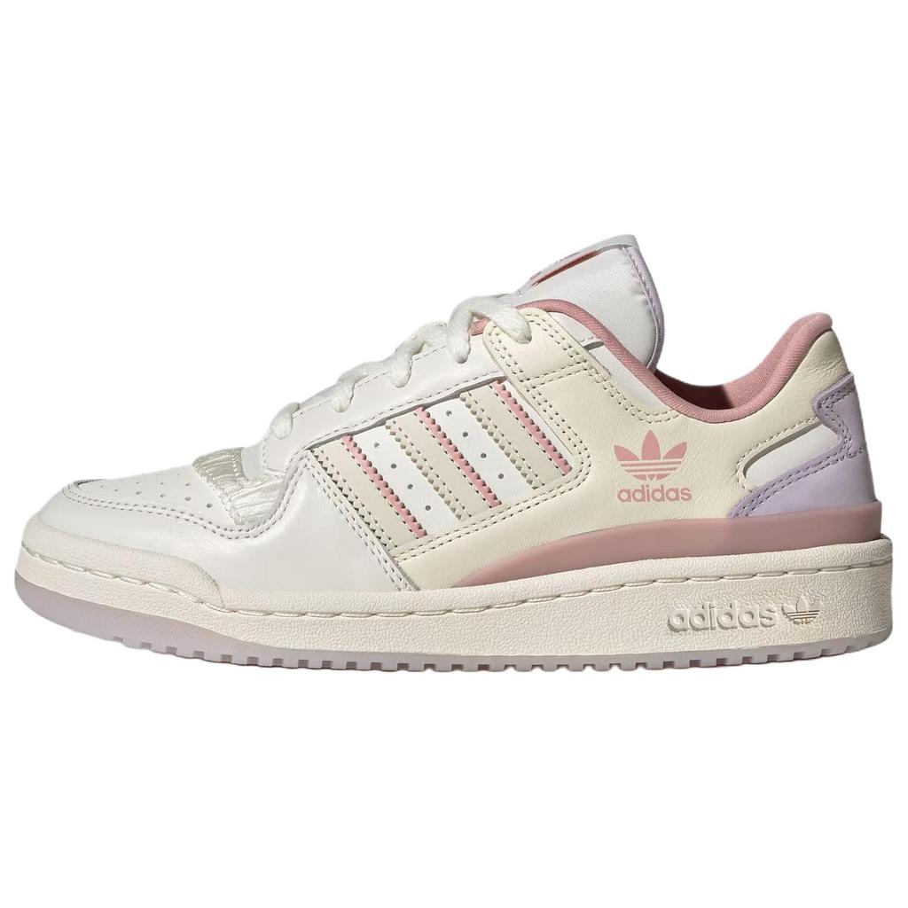 Adidas Originals Forum Low Comfortable Versatile Durable Low-Top Sneakers Women Sneakers White JQ6702