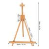 Miniature Wooden Easel Beech HJ‑6 Tripod Desktop Advertising Display Oil Painting
