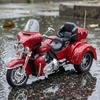 1:9 Harley Davidson Tri Glide Ultra Модель автомобиля Harley Davidson Tri Glide Ultra из литого сплава Звук и свет Хобби Подарок для друга