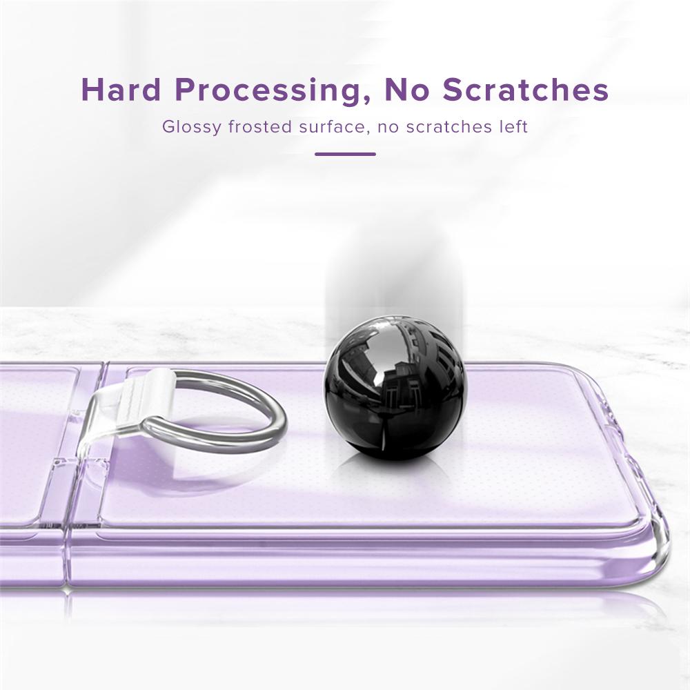 Прозрачный противоударный чехол-бампер для телефона Samsung Galaxy Z Flip 4 Zflip 4 Filp4 5g Sumsung Zflip4 Жесткий защитный корпус ПК