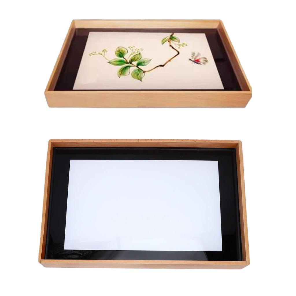 USB Sand Painting Light Box 49 Colors   Brightness LED Sensory Light Table for Kids Adults Art Drawing Tracing Meditation