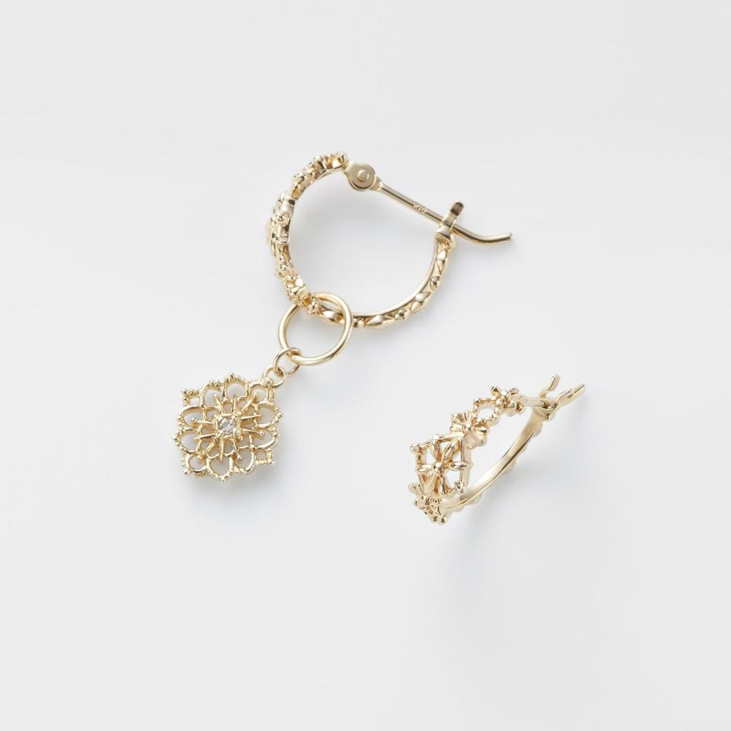 Бриллиантовый шарм K10 [NOJESS] [Маленький шарм]