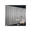 Штора Плоская Тонкая Полосатая (Артурия) Тюлевые шторы с частым ворсом (От 1 до 3 стопок) Посадка серебра