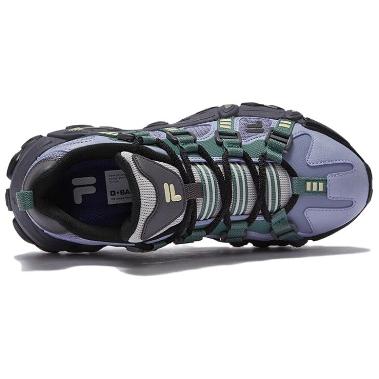 Fila Fusion Exocet Горные ботинки Удобные Универсальные Прочные Низкие Папины кроссовки Женские кроссовки Туманно-синие T12W441503FSA