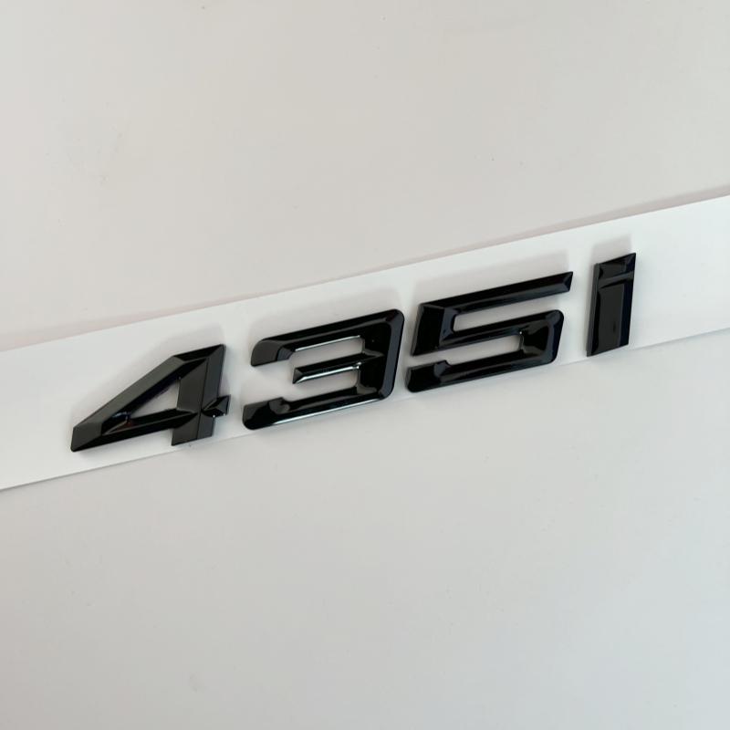 Car 3D ABS Trunk Letters Logo Badge Emblem Styling Decals Sticker For BMW 4 Series 420i 425i 428i 430i 435i 440i F30 F32 F33 F36 ag2
