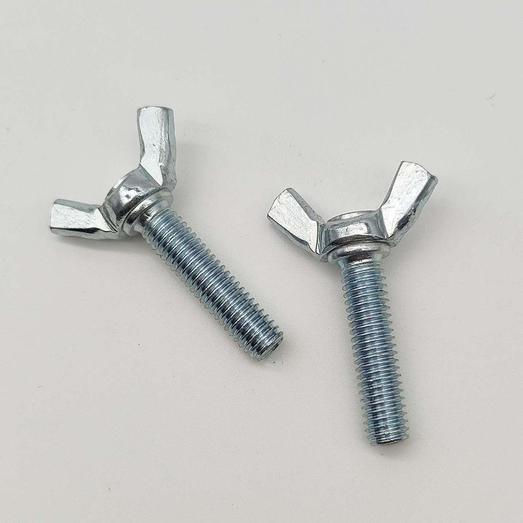 Galvanized Carbon Steel Wing Nut Bolt M4-M12