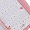 False Nail Color Book Display Nail Gel Polish Card Chart Palette Practice Board