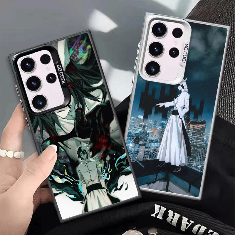 Чехол для телефона Bleach Улькиорра Сифер 4 Мягкий для Samsung Galaxy S24 S25 FE S26 Edge S23 Ultra S22 Plus S21 + Ударопрочный Задний чехол S