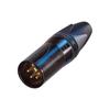 NEUTRIK XLR Connector 4pin Male NC4MXX-B