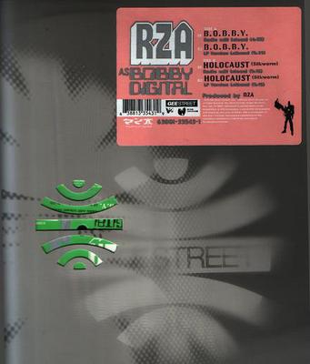 12-дюймовая пластинка RZA AS BOBBY DIGITAL - B.O.B.B.Y. / Холокост (Шелкопряд) 63881335431 Gee Street 1998 США Рэп и хип-хоп/R&B Б/у