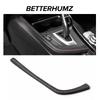 Betterhumz Car Gear Shift Panel Side Trim Strip For BMW F30 F32 F34 Series 3 Made of Alcantar ABS Interior Tuning Accessories